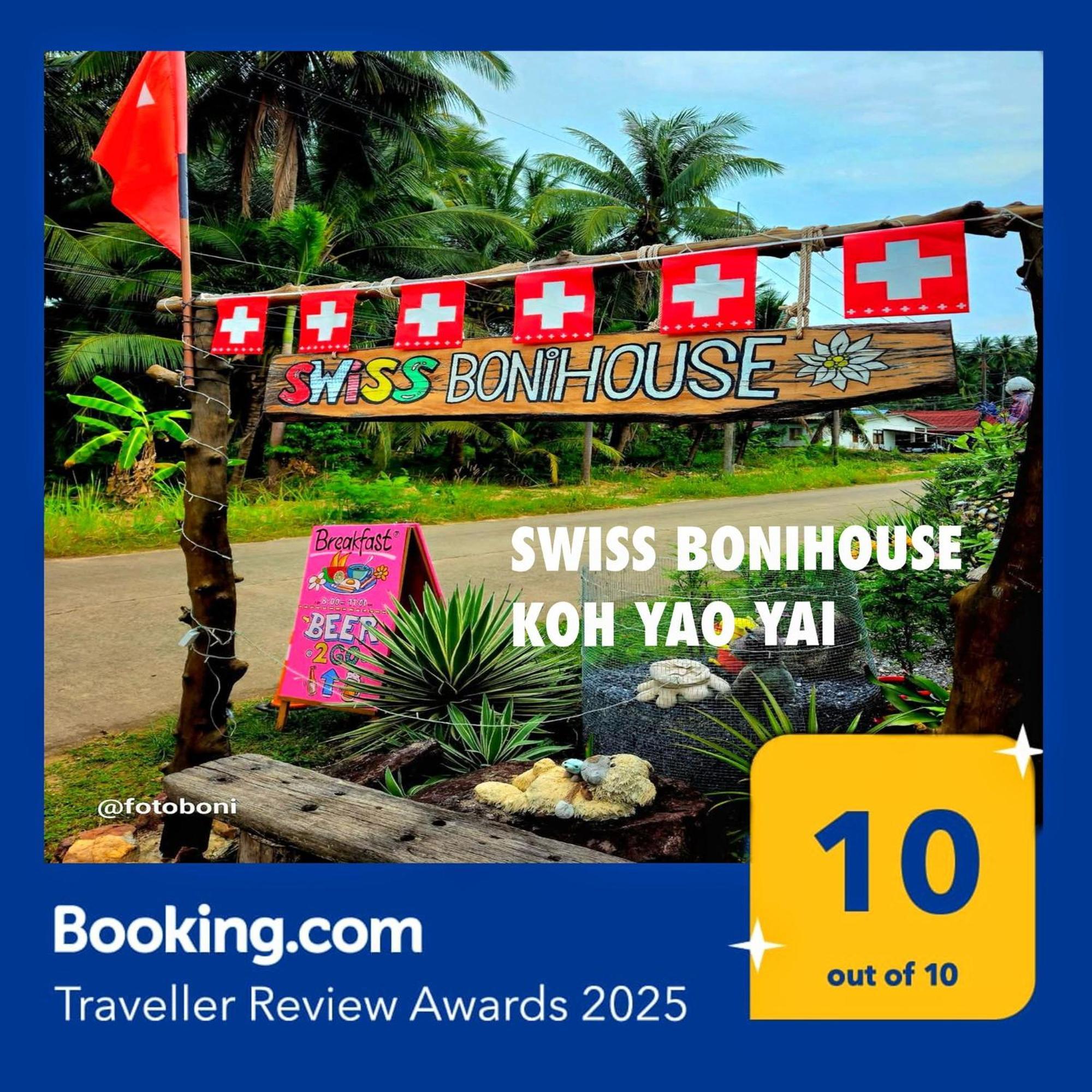 Hotel Swiss Bonihouse Koh Yao Yai Ban Pru Nai Esterno foto